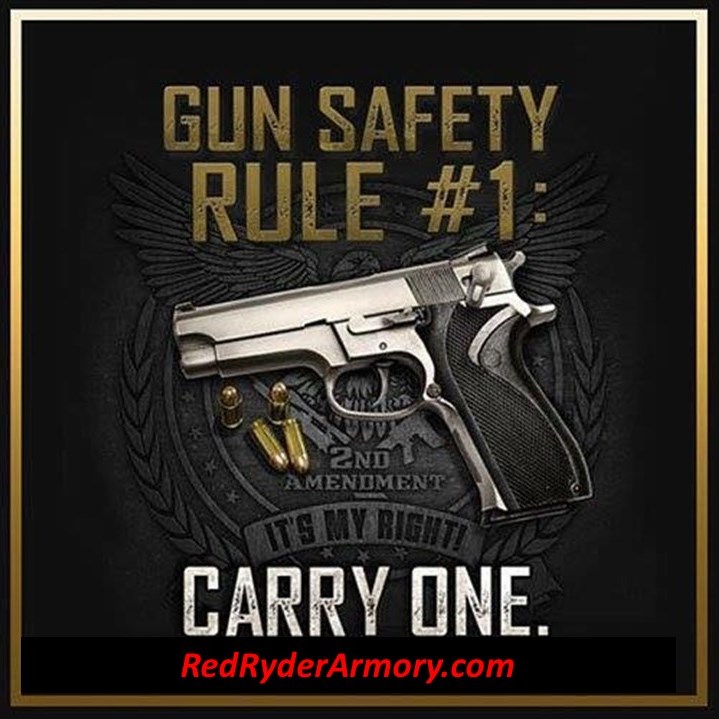 Red Ryder Armory Gun Shop Handgun Safety rule