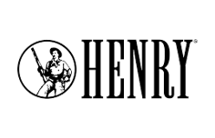 Logo for Henry firearms, sold at Red Ryder Armory Gun store in Jacksonville, FL